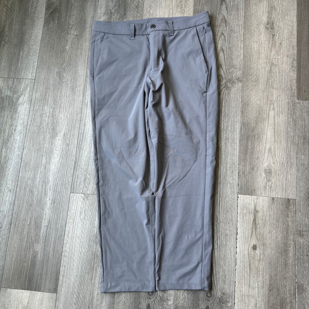 Lululemon ABC Grey Performance Pants Chinos Men's 32